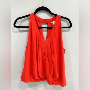 Flowy Red Top